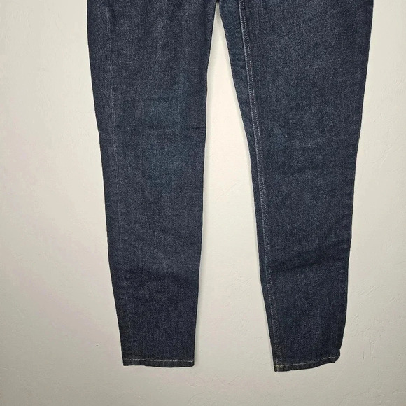 EVERLANE High Rise Slim Fit Dark Wash Denim Size 29 Regular - Picture 7 of 8